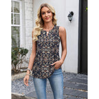 Zeagoo Womens Tank Tops 2026 Loose V Neck Spring Summer Tops Business Dressy Sleeveless Shirts