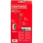 Craftsman Battery Powered Sprayer Wand (Cmxcafg190640) Easily Attaches To Most Ready To Use Chemical Bottles For Gardening, Lawn And Disinfecting