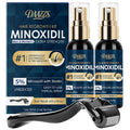 5% Minoxidil Hair Growth For Men And Women: Regrowth Topical Solution For Beard Spray Kit - Extra Strength Treatment With Minoxidil And Biotin For Hair Loss & Thinning (2 Fl Oz, Spray 2Pcs)