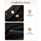 Missnine Hobo Bags Purses For Women, Soft Shoulder Bag Vegan Leather Tote Crossbody Purse Ladies Slouchy Handbag With Pouch