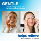 Flexitol Face And Eyelid Eczema Cream For Sensitive Skin, 5% Colloidal Oatmeal, Soothing Eye Treatment For Eczema And Dermatitis, Hydrating Non-Greasy Ointment For Dry, Itchy Skin, 1.4 Oz