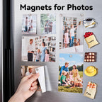 Smartake 45 Pcs Refrigerator Magnets, 10X2.6Mm Small Round Fridge Magnets, Multi-Use Premium Neodymium Office Magnets For Fridge, Whiteboard, Billboard In Home, Kitchen, Office And School (Silver)