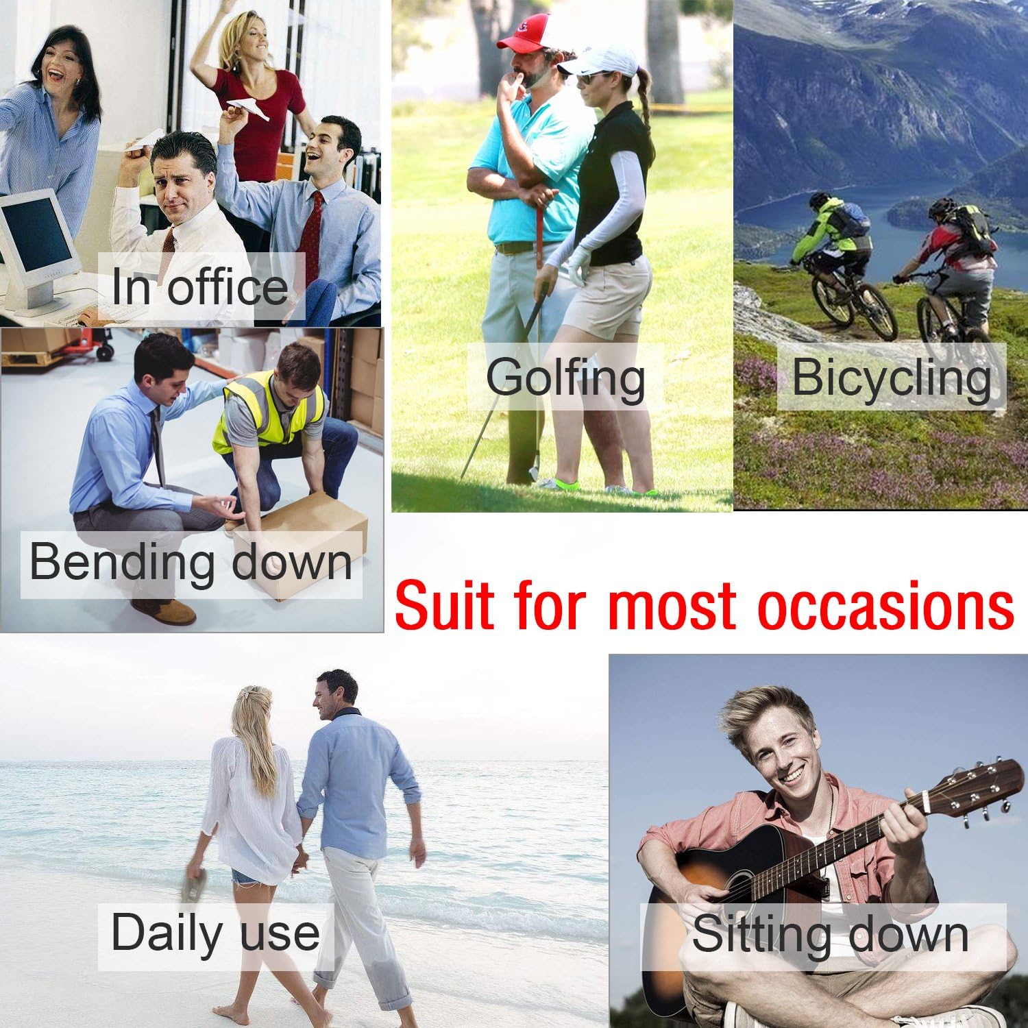 Xzqtive No Buckle Invisible Elastic Stretch Belt For Men/Women Fits Waist 24-50In Father Day Gift