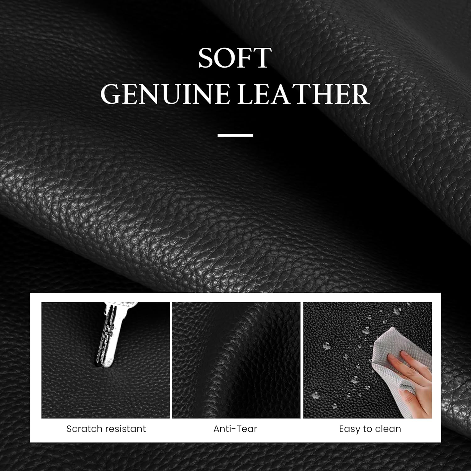befen Genuine Leather Tote Bag for Women Work, Womens Laptop Purse Bags Shoulder Satchel Handbags with 15.6" Compartment