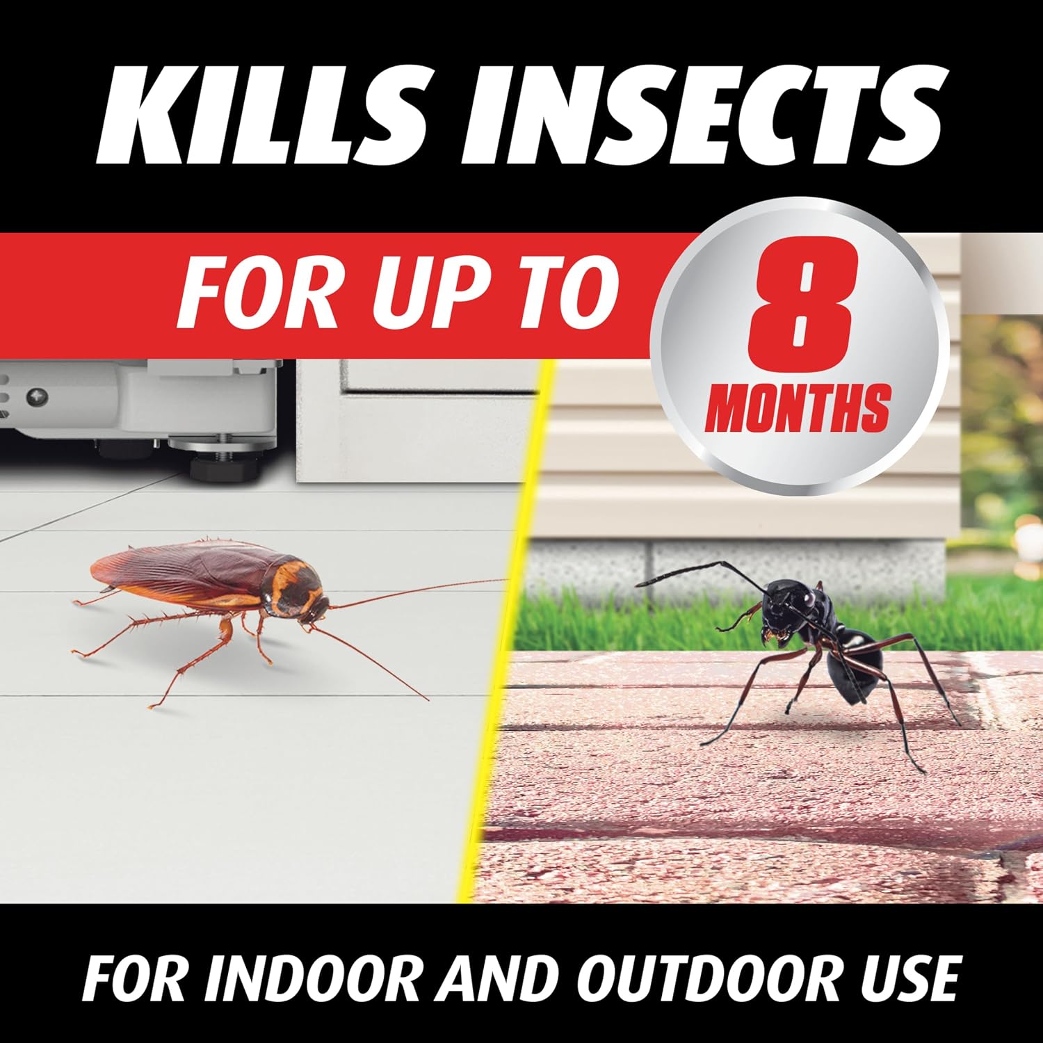Ortho Orthene Ant & Roach Killer, 1 Lb. | Provides Long-Lasting Insect Control, Bug Killer For Indoor And Outdoor Use, Roach Killer Powder Dust