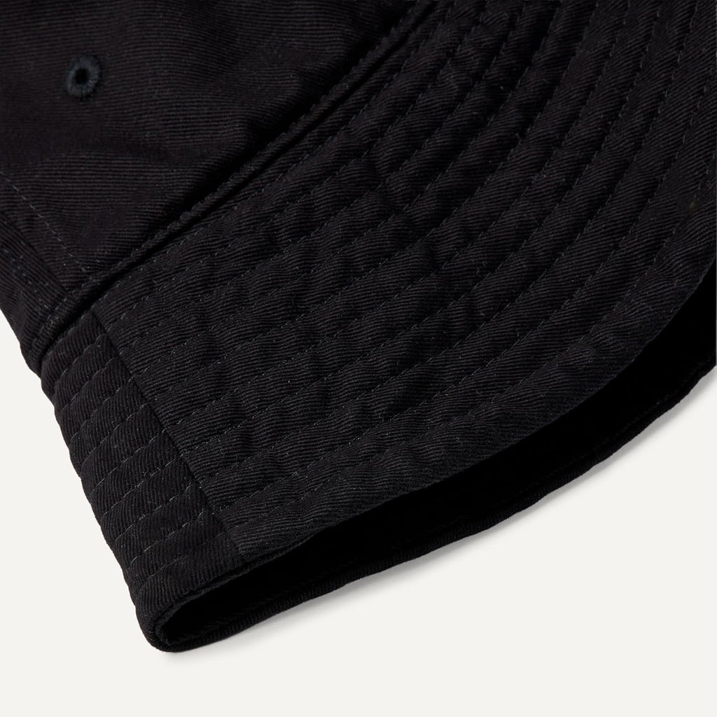 Amazon Essentials Women's Washed Cotton Bucket Hat Black