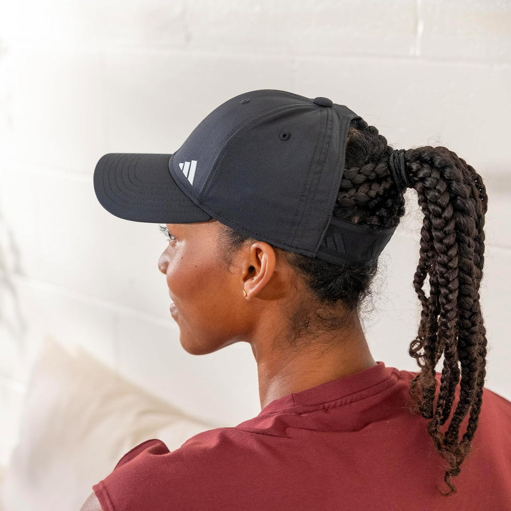 adidas Women's Ponytail Hat – Backless Baseball Cap