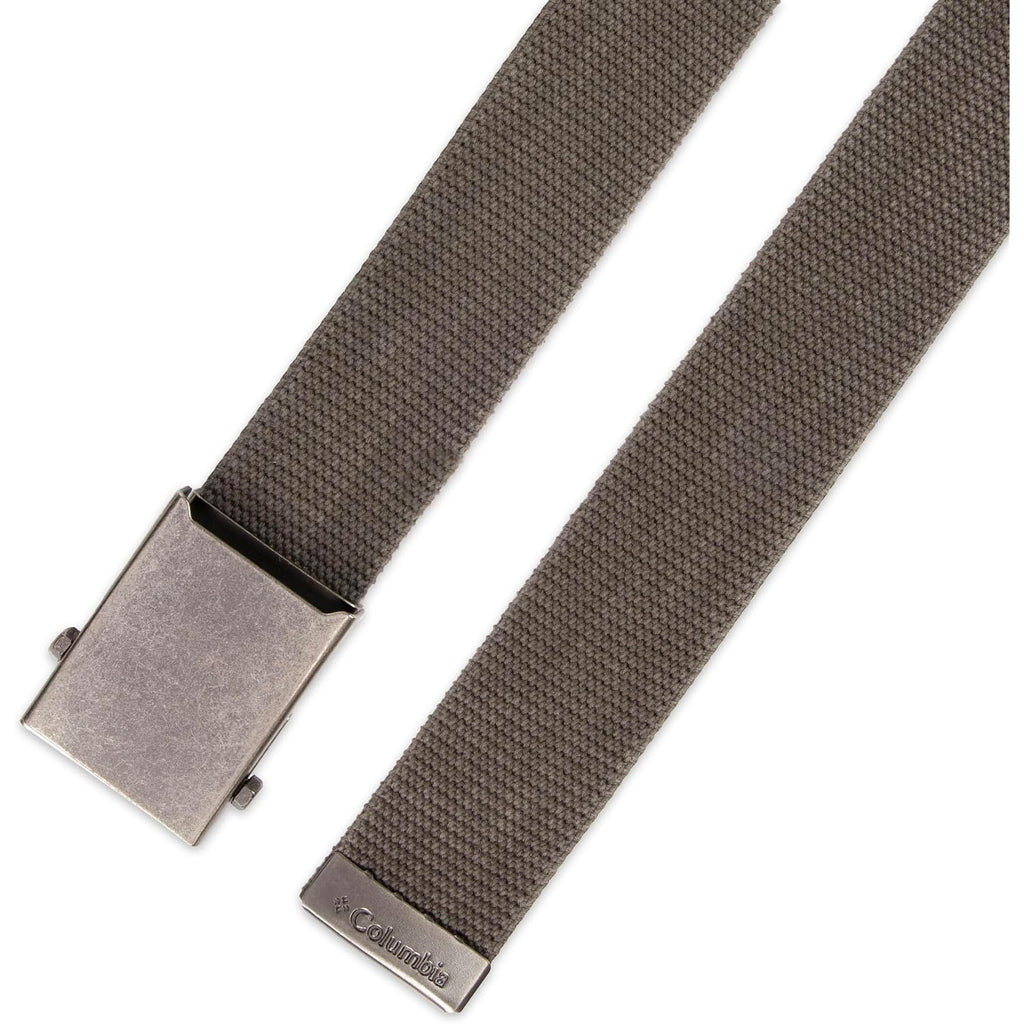 Columbia Men'S Military Plaque Buckle Fabric Belt- One Size 42" Length - Everyday And Outdoor Wear