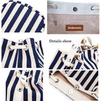Women'S Canvas Tote Bags Small Medium Shoulder Bag Daily Working Handbag For Holiday Travel Pool