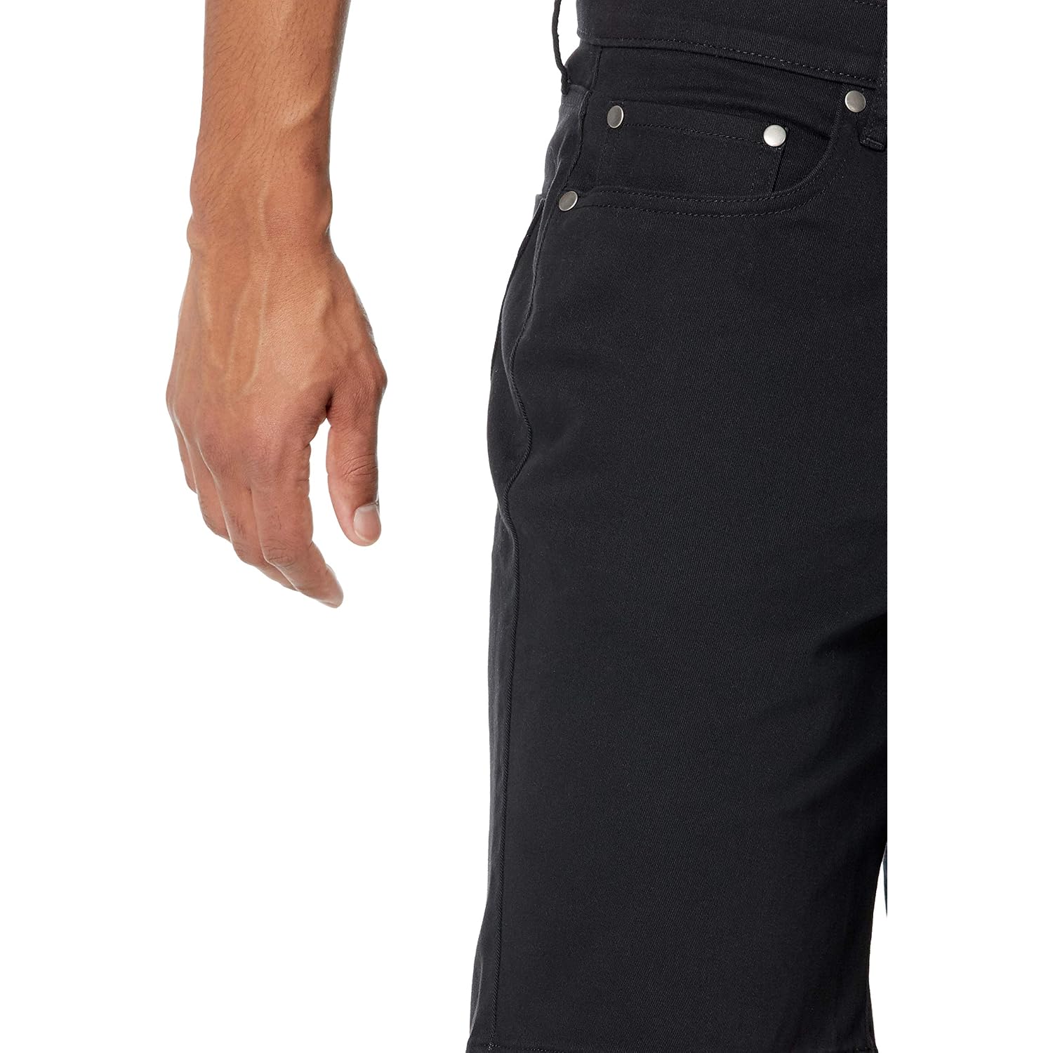 Amazon Essentials Men'S Slim-Fit 9" Inseam Stretch 5-Pocket Shorts With Tapered Leg
