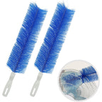 Fan Cleaning Brush, Cn1St 2Pcs Brush Reusable Removes Dirt From Fans, Air Conditioning, Home, Car Vents Curtain