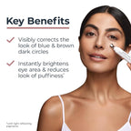 Eucerin Radiant Tone Eye Cream Dark Circle Corrector, Eye Brightening Cream With Thiamidol And Hyaluronic Acid, Helps Reduce The Look Of Eye Puffiness, 0.5 Oz Tube