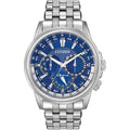 Citizen Men'S Eco-Drive Calendrier Classic Watch, 12/24 Hour Time, 3-Hand Day And Date, Chronograph, Luminous Hands