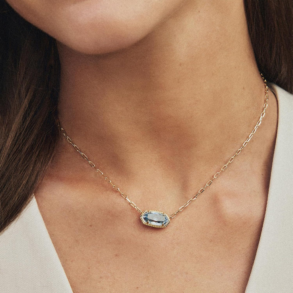 Kendra Scott Elisa Luxe Pendant Necklace, Fashion Jewelry for Women