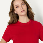 Amazon Essentials Women's Relaxed-Fit Cotton Crewneck T-Shirt