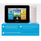 Acurite Wireless Home Weather Station With Color Display, Indoor Outdoor Thermometer And Temperature Sensor (02077M)