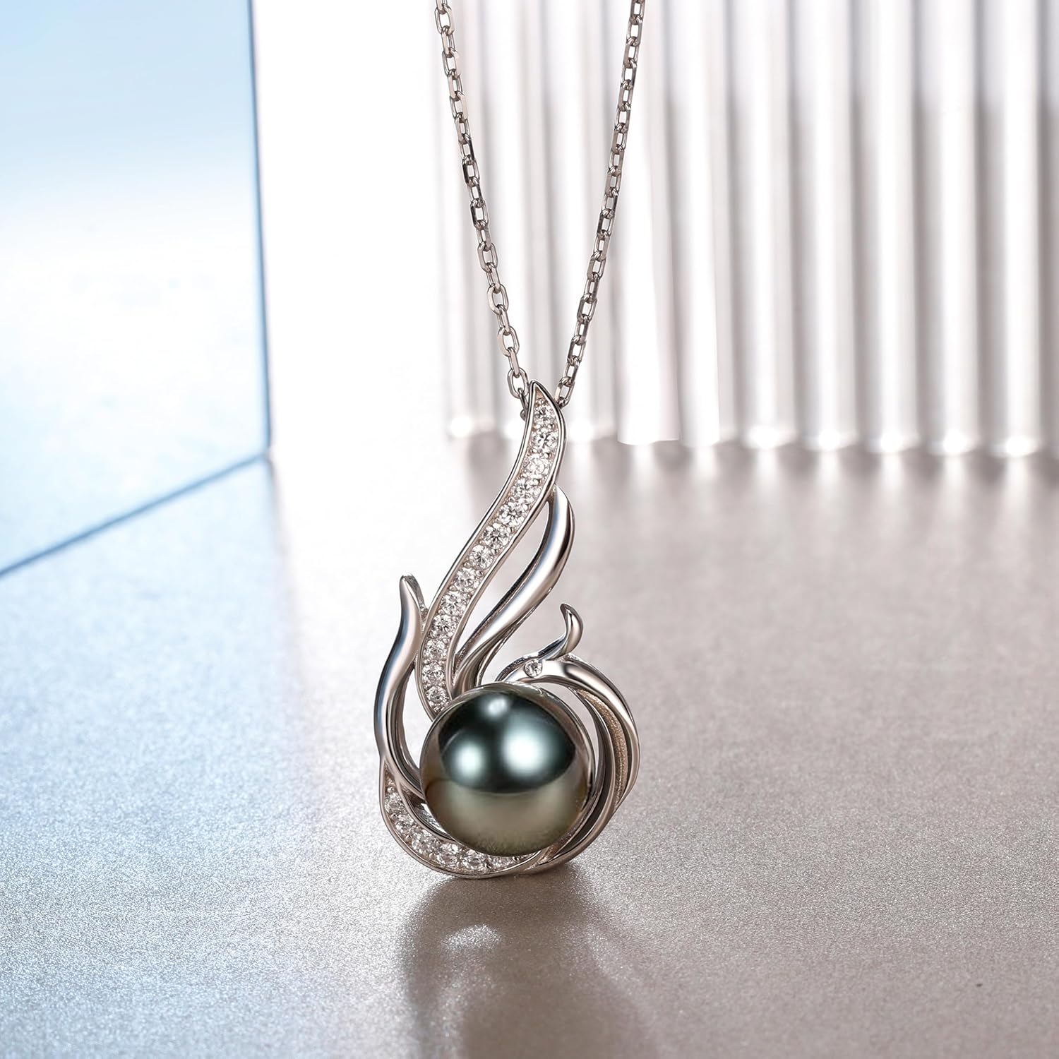 NONNYL Necklace Gifts for Women-Mothers Day Gift for Mom Her Wife Coules Girlfriend-Gifts for Wife Women Wedding Birthday Anniversary Jewelry, Christmas Day Valentine's Gift, Pearl Necklaces