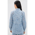 Veronica Beard Jean Women'S Burnout Floral Lane Jacket