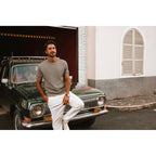 Pj Paul Jones Mens Casual T-Shirts Classic Short Sleeve Knit Tees Crewneck Solid Tee Shirts