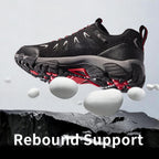 Shulook Men'S Waterproof Hiking Shoes Lightweight Anti Slip Outdoor Ankle Boots Breathable Hike Trekking Trails Shoe