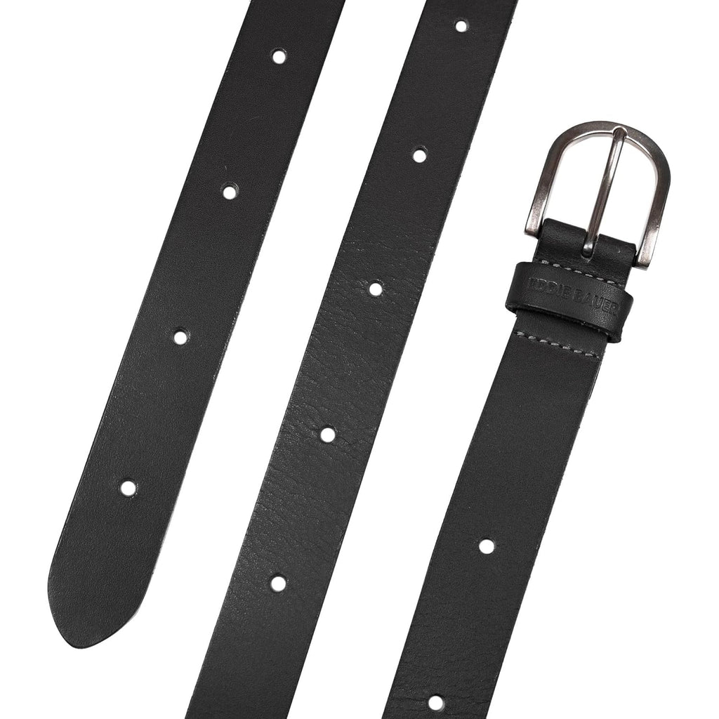 Eddie Bauer Women's Casual Leather Belts with Durable Metal Buckle