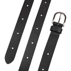 Eddie Bauer Women's Casual Leather Belts with Durable Metal Buckle