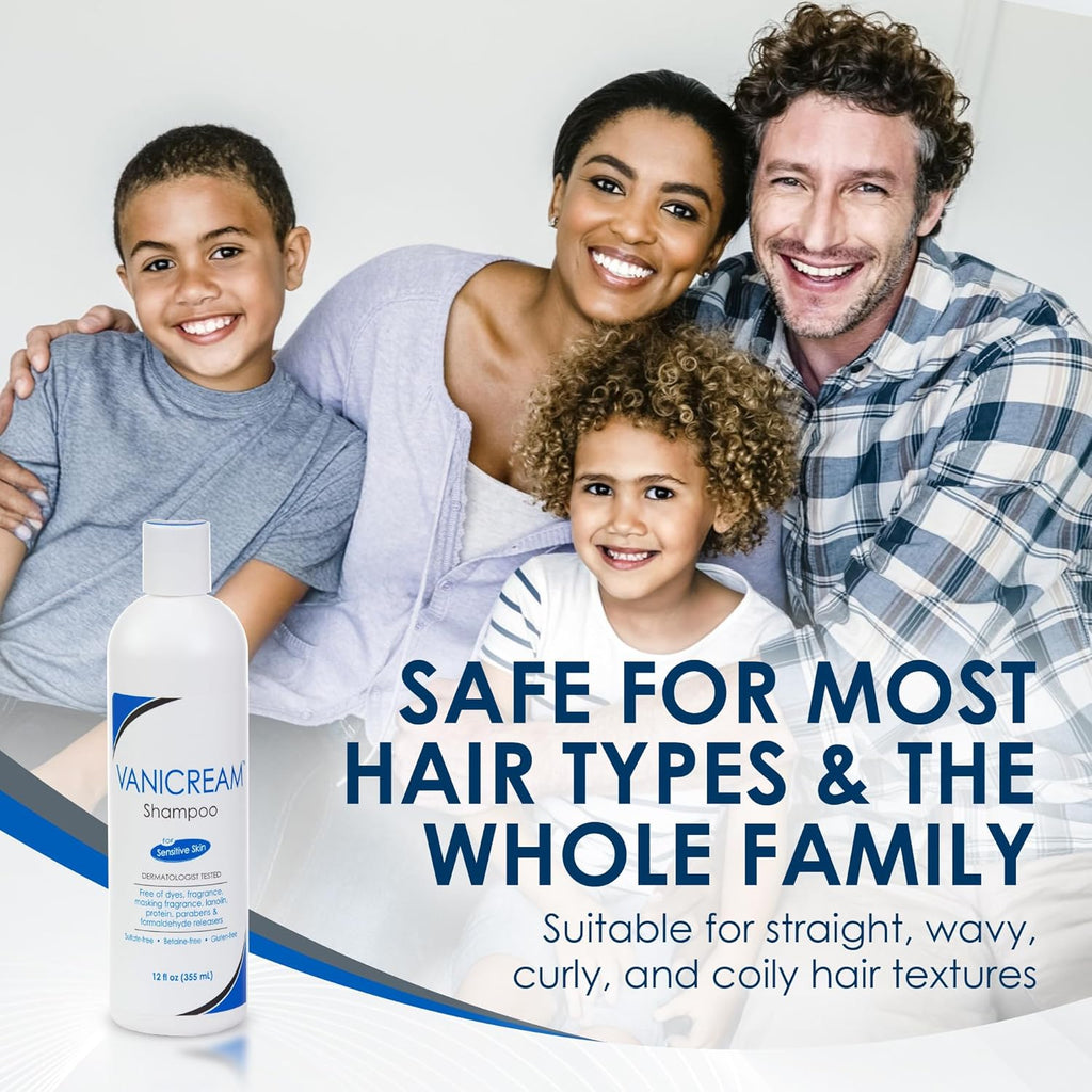 Vanicream Hair Shampoo 12 Oz