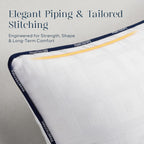 Phantoscope 18X18 Pillow Insert - Throw Pillow Inserts With 100% Cotton Jacquard Cover - 18 Inch Bed And Couch Pillows Square Form Throw Pillows, Pack Of 1