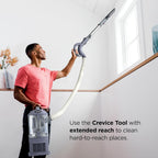 Shark Upright Vacuum Cleaner | Navigator Lift-Away | Pet Hair, Carpet & Hard Floor Cleaning | Upholstery & Crevice Tools | Hepa Filter | Swivel Steering | Large Dust Cup Capacity | Lavender | Nv352