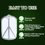 33 Pack Refill Cartridges Compatible With Flying Insect Trap M364, M364A & Max And Baimnocm Plug-In Trap