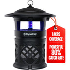 Dynatrap Dt2030Sr Fly Traps Outdoor - Mosquito & Flying Insect Killer For 1 Acre – Kills Mosquitoes, Flies, Gnats, Wasps - Bug Zapper Alternative - Black