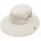 Women's Outdoor UV-Protection-Foldable Sun-Hats Mesh Wide-Brim Beach Fishing Hat with Ponytail-Hole