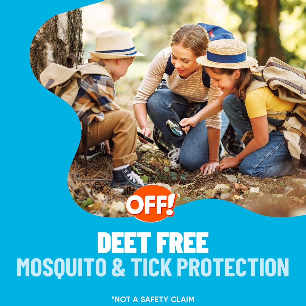 Off! Insect Repellent Aerosol For Adults & Kids, Fragrance-Free Picaridin Bug Spray For Everyday Deet-Free Protection From Mosquitoes And Ticks, 5 Oz, (Pack Of 2)