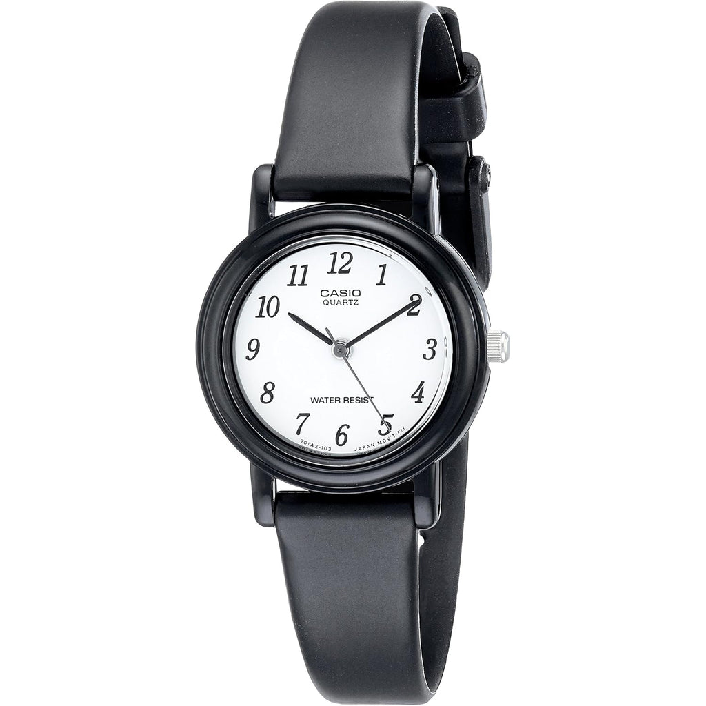 Casio Women'S Lq139B-1B Classic Round Analog Watch