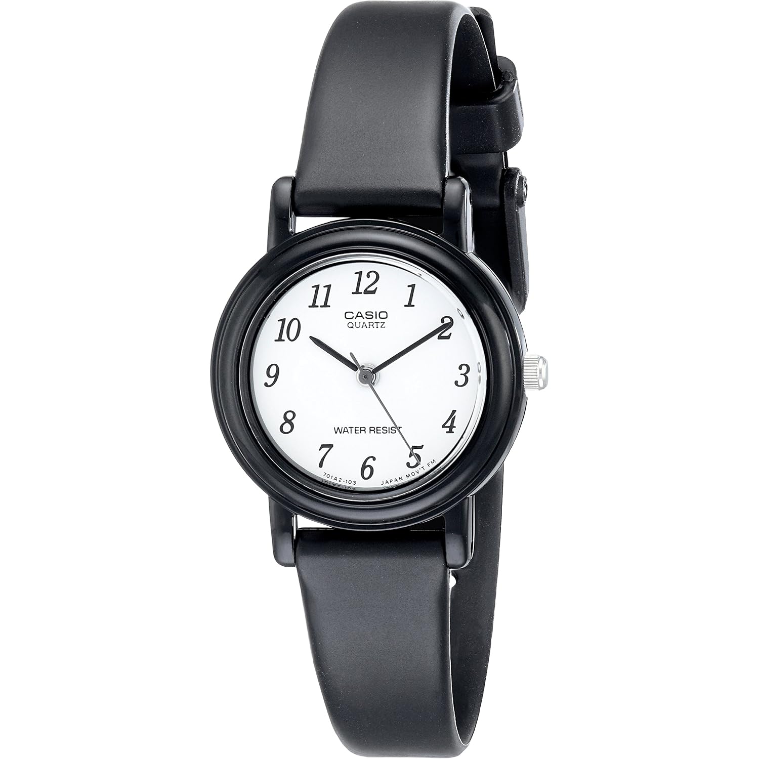 Casio Women'S Lq139B-1B Classic Round Analog Watch