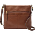 Fossil Women's Harper Leather Small Flap Crossbody Purse Handbag for Women