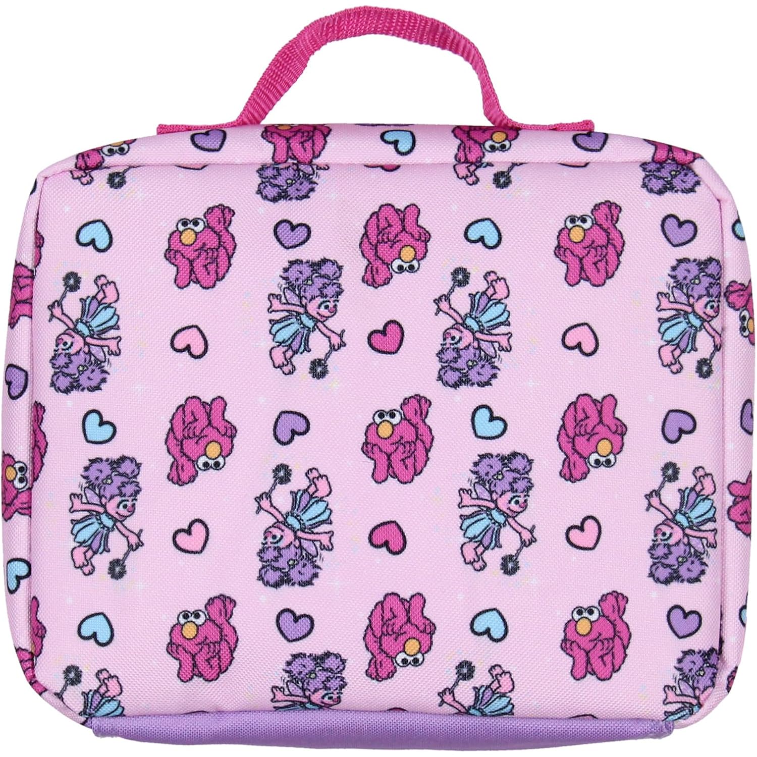 Intimo Sesame Street Friends Elmo Abby Cadabby 3 Pc Backpack Lunch Box Pencil Pouch 16"