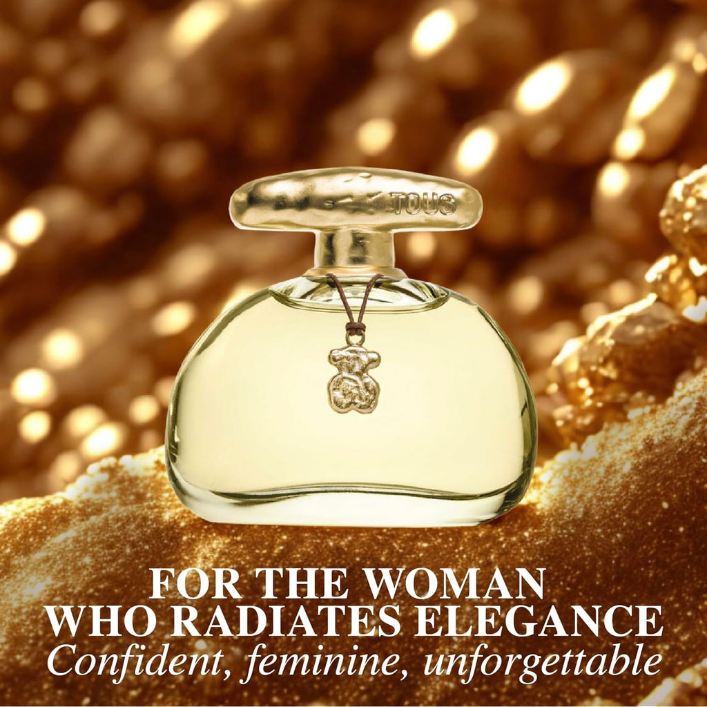 TOUS Touch Women's Perfume, Floral Fragance, Feminine Perfume for Everyday Wear, Long Lasting Fragrance. 3.4 Fl Oz