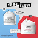 Kiehl'S Ultra Body Mega Moisture Squalene Cream, Unscented Lightweight Body Lotion With Pro-Ceramides, Suitable For All Skin Types Including Sensitive & Eczema-Prone, Deeply Hydrates And Moisturizes