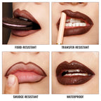 Oulac Matte Purple Lip Liner Pencil, Waterproof Retractable Lipliner Crayon, Smooth And Creamy Long Wearing Lip Makeup, Contour Your Lips, Vegan Beauty, 08 Well-Dressed
