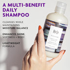 R+Co Television Perfect Hair Shampoo – Hydrating & Smoothing Hair Cleanser, Adds Shine & Softness, All Hair Types