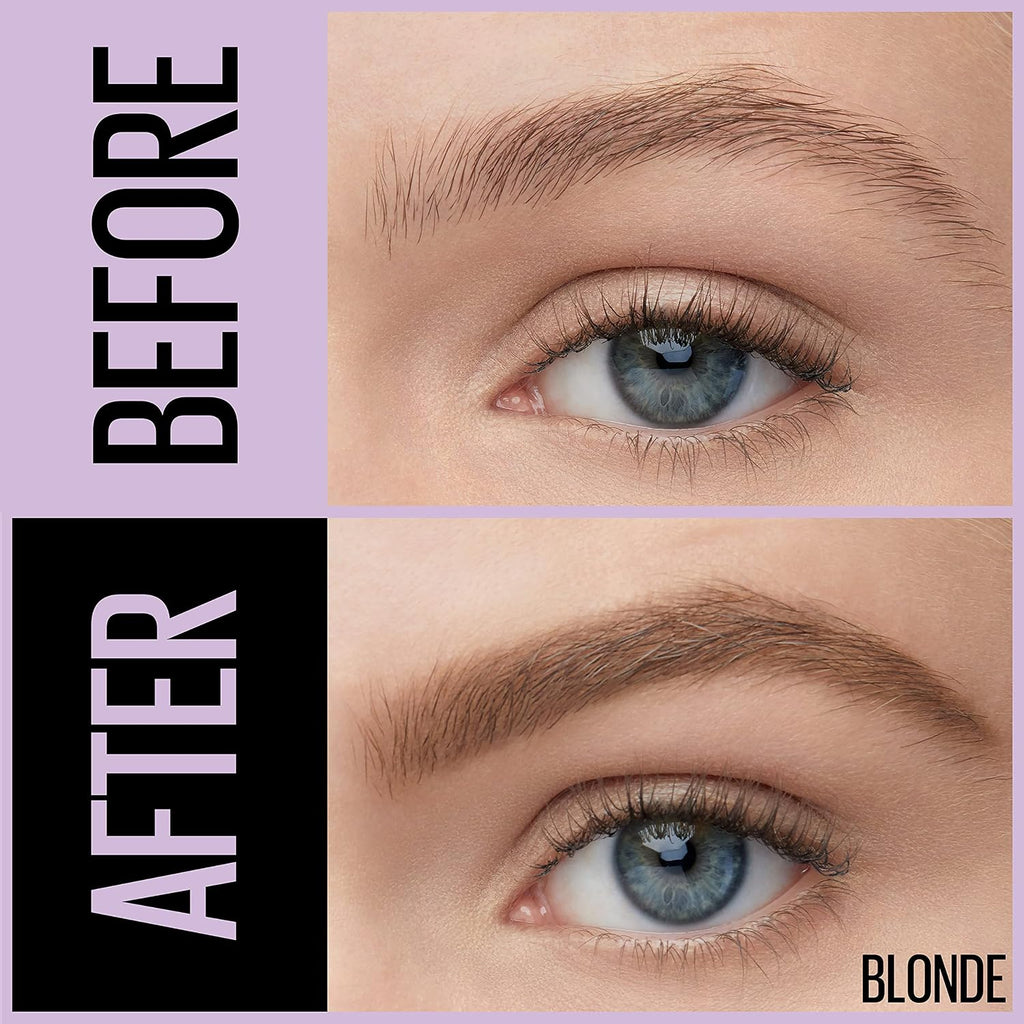 Maybelline Express Brow 2-In-1 Pencil And Powder Eyebrow Makeup, Blonde, 1 Count