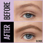 Maybelline Express Brow 2-In-1 Pencil And Powder Eyebrow Makeup, Blonde, 1 Count