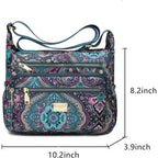 Pealwel Women Shoulder Handbag Roomy Multiple Pockets Bag Ladies Crossbody Purse Tote Top Handle Satchel