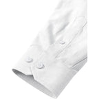 Lucmatton Men'S Lightweight Oxford Long Sleeve Button Down Shirt Business Casual Slim Fit Dress Shirts With Pocket