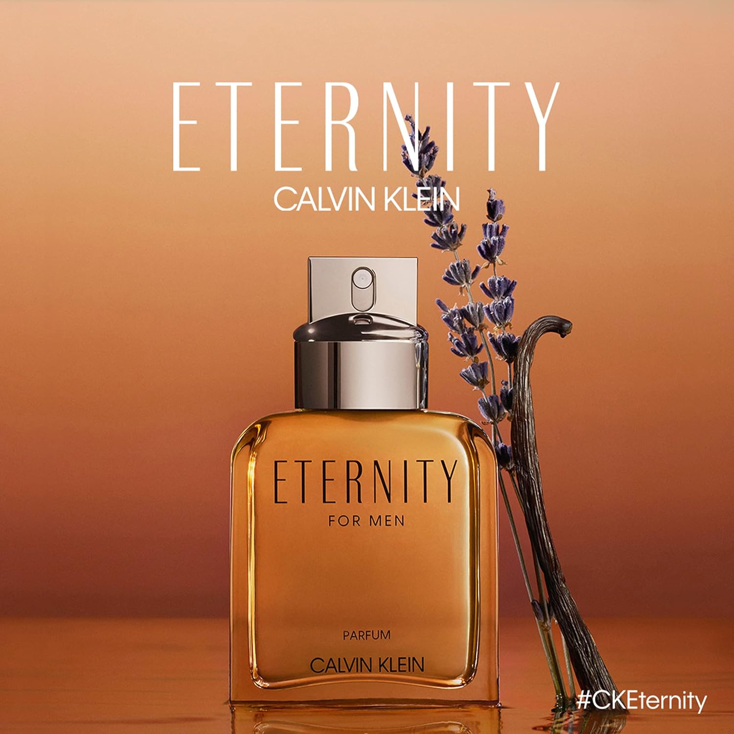 Calvin Klein Eternity Parfum – Fougère Men's Cologne – With Notes of Lavender, Rhum Extract & Vanilla Absolute – Long Lasting Fragrance
