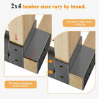 Mr Ironstone Firewood Rack Outdoor Indoor, Adjustable To Any Length Firewood Log Rack Brackets Kit, Heavy Duty Fire Wood Storage Racks, Fireplace Wood Holder For Patio Deck