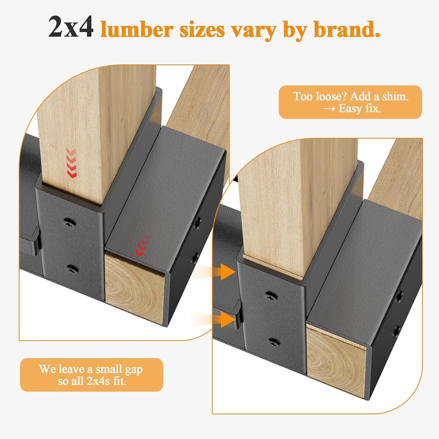 Mr Ironstone Firewood Rack Outdoor Indoor, Adjustable To Any Length Firewood Log Rack Brackets Kit, Heavy Duty Fire Wood Storage Racks, Fireplace Wood Holder For Patio Deck