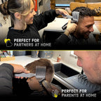 Blend Frend Original – Left Handed Professional Hair Blending Tool (Grade 1 – 3Mm) | Seamless Fade & Taper Guide | Easy Diy Haircuts For Men & Boys | Works With All Clippers