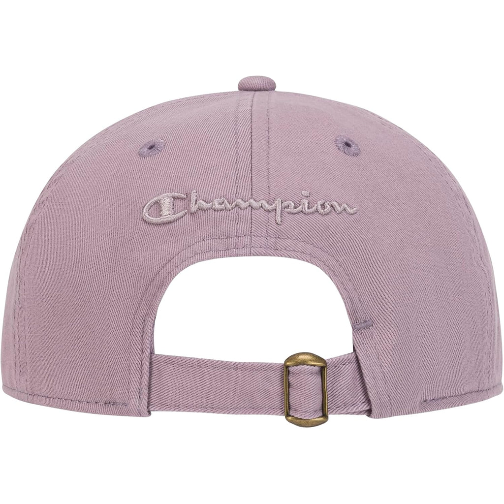 Champion Women's Essentials Washed Cotton Twill Adjustable Baseball Cap